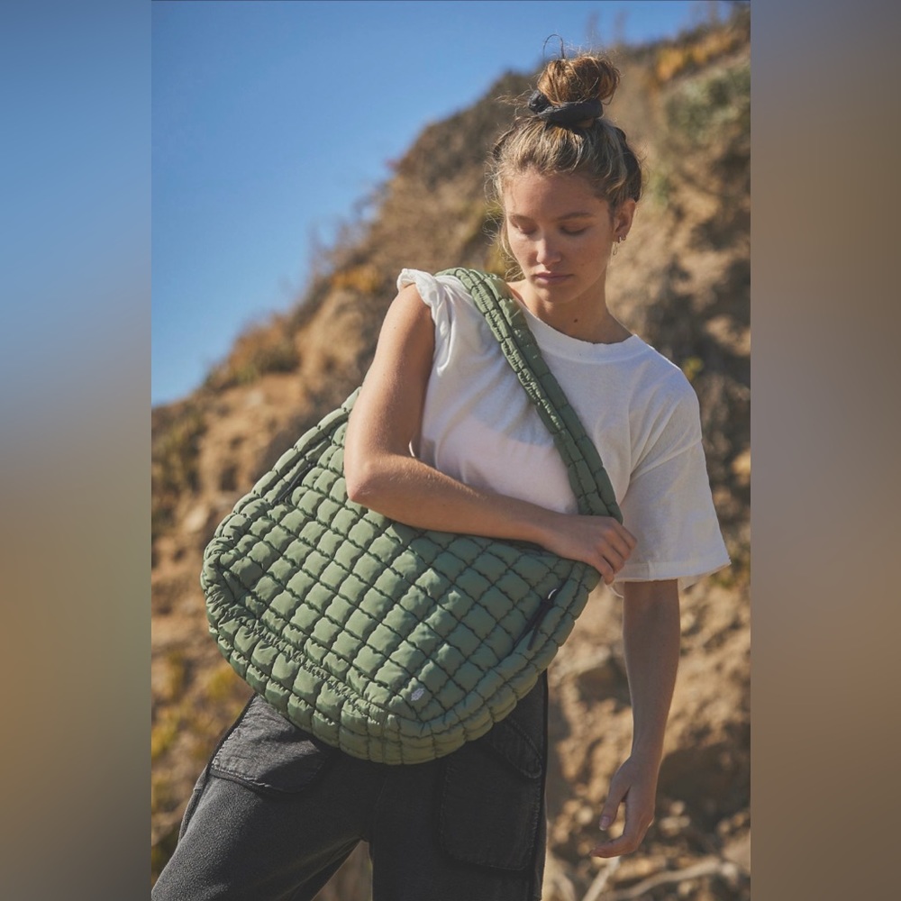 Free People Quilted Carryall